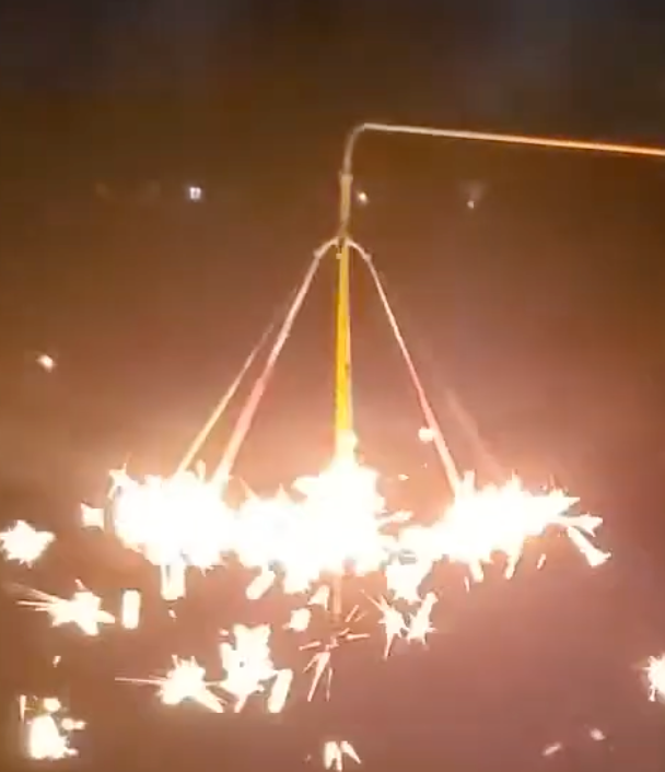 Spinning Sparklers